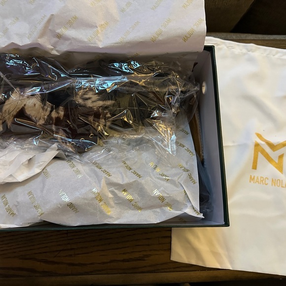 Marc Nolan Luca Horsehair Lug Derby Shoes Sz 11 - Picture 6 of 6